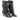 Bottes slouchy artisanales en cuir marron moro The seller chez moodeshop avec talon recouvert de 6 cm