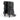Bottes moodeshop en cuir nappa noir avec effet plissé et talon recouvert de 6 cm, fabrication artisanale italienne