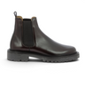 Bottines Chelsea Bobbies Walter en cuir pull up couleur bison avec semelle crantée, vendues par moodeshop
