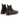 Bottines Chelsea moodeshop Nolan en cuir pull up couleur bison avec semelle en cuir et patin gomme