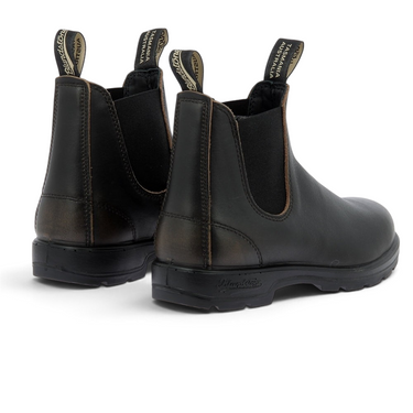 Bottines Chelsea Blundstone 2440 pour homme en cuir vintage marron avec semelle en gomme antidérapante chez moodeshop