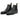 Bottines Chelsea Giorgio 1958 en cuir noir lisse avec semelle mixte, disponibles chez moodeshop