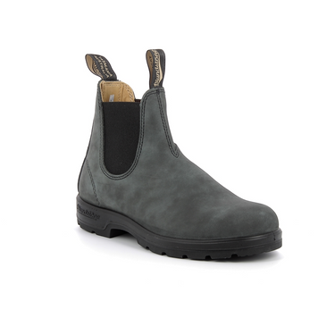 Bottines Chelsea Blundstone 587 pour femme en cuir vieilli noir rustique avec semelle en gomme antidérapante