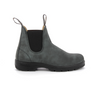 Bottines Chelsea moodeshop Blundstone 587 en cuir vieilli noir rustique avec semelle en gomme antidérapante