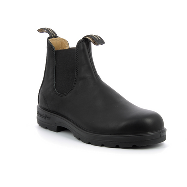 Bottines Chelsea Blundstone 558 pour homme en cuir gras noir avec semelle en gomme antidérapante chez moodeshop