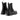 Bottines Chelsea moodeshop B1160 noires en cuir artisanal avec semelle cousue et talon de 2 cm