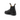 Bottines Chelsea Blundstone moodeshop en cuir gras noir avec semelle en gomme, vue arrière