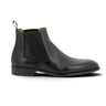 Bottines Chelsea Giorgio 1958 pour moodeshop en cuir noir lisse avec empiècements élastiques et semelle artisanale