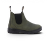 Bottines Chelsea Blundstone Terrain 2635 en cuir vert forest avec semelle en gomme antidérapante chez moodeshop