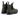Bottines Chelsea moodeshop 2635 en cuir vert olive avec semelle crantée noire et bandes élastiques latérales