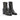 Bottines artisanales Pantanetti en cuir moka avec talon de 5 cm, disponibles chez moodeshop
