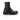 Bottines artisanales Fiorentini + baker en cuir noir avec semelle commando crantée, vendues par moodeshop.