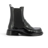 Bottines Billi bi B1160 noires en cuir artisanal avec semelle cousue, disponibles chez moodeshop