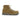 Bottines de randonnée artisanales moodeshop Boe Tucson en croûte de cuir velours tabac avec semelle Vibram
