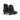 Bottines Ash Fame en cuir façon poulain bronze avec talon bloc de 5 cm, vue arrière