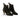 Bottines Anonymous Rikley en daim vert mousse avec talon recouvert de 5 cm, vendues par moodeshop