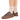 Sneakers Bronx bob-bie moodeshop en cuir effet serpent couleur stone olive avec fermeture à scratch et semelle gomme