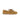 Chaussure bateau Pavement Vilde en daim tan avec doublure en laine chaude et lacets en cuir