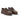 Chaussures richelieu artisanales Kleman pour moodeshop en cuir marron avec semelle gomme antidérapante