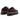 Chaussures Merano Kjore project moodeshop en daim brique avec semelle crantée commando et lacets, vue arrière