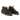 Chaussures montantes Deukeflex moodeshop en daim marron foncé avec semelle en crêpe, fabrication artisanale italienne