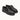 Chaussures derby Kleman Padror noires en cuir tannage végétal avec semelle crantée, vendues par moodeshop.