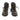 Chaussures de randonnée artisanales moodeshop en cuir marron testa di moro avec semelle Vibram et lacets bicolores