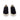 Chaussures slip-on artisanales moodeshop Sacha en croûte de cuir velours bleu marine avec semelle en gomme beige