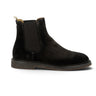 Chelsea boots Giorgio 1958 en daim marron sycomore vendues par moodeshop avec semelle en cuir et gomme