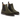 Chelsea boots Elia maurizi en daim vert olive avec semelle en gomme, vendues par moodeshop