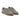 Baskets moodeshop Clae Deane en cuir velours couleur fallen rock avec semelle en gomme et détails en cuir marron