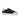 Baskets moodeshop Clae Nelson en toile de nylon noire avec semelle en gomme blanche et détails contrastants