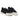 Baskets Clae Nelson en toile de nylon noire avec semelle en gomme blanche, proposées par moodeshop