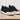 Baskets moodeshop Clae Nelson en toile de nylon noire avec semelle en gomme blanche et détails artisanaux