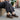 Moodeshop dark brown leather Derby shoes with contrast stitching and a thick rubber sole. These artisanal shoes are made in Portugal.