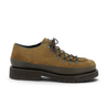 Derbie hiker Merano Kjore project par moodeshop en daim marron chestnut avec semelle crantée en gomme