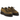 Derbies hiker Merano moodeshop en daim couleur chestnut avec semelle crantée en gomme et lacets robustes