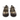 Derbies hiker moodeshop Merano en cuir et pony motif long horn avec semelle crantée artisanale fabriquée en Italie