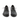 Chaussures derby pour homme moodeshop Hive 08 en cuir ignis couleur ébano, fabrication artisanale italienne