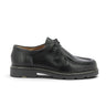 Derbie homme Pellet -1860 en cuir de veau noir avec semelle crantée artisanale disponible chez moodeshop
