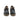 Derbies Maison toufet Roberta en cuir marron effet vintage avec semelle compensée en crêpe, vendues par moodeshop