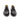 Chaussures de ville homme moodeshop Terrence Bison en cuir lisse noir avec lacets, style classique et élégant.