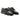 Chaussures de ville Derbies Terrence Bison moodeshop en cuir lisse noir avec lacets pour homme