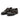 Chaussures Derby Brogue Moma pour moodeshop en cuir et daim couleur Teak avec détails perforés artisanales
