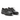 Chaussures derby artisanales moodeshop en cuir ignis couleur ebano avec semelle cousue et lacets fins