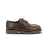 Chaussures richelieu artisanales moodeshop Kleman en cuir marron avec semelle en gomme antidérapante