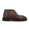Desert boot Giorgio 1958 en cuir grainé marron castagno avec semelle commando ultralight, disponible chez moodeshop