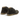 Desert boots homme Astorflex Greenflex en daim marron foncé avec semelle en crêpe naturel, vue arrière chez moodeshop