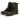Bottines Fiorentini + baker Eternity-Elf en croûte cirée couleur caffe avec fermeture éclair latérale, moodeshop
