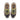 Baskets artisanales Flower mountain Yamabushi moodeshop en daim et nylon marron, bleu marine et beige avec lacets verts